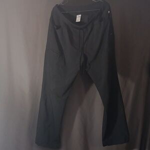 Black scrub pant